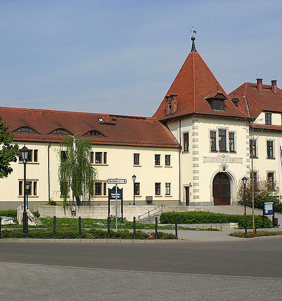 Zwenkauer See Rathaus der Stadt Zwenkau